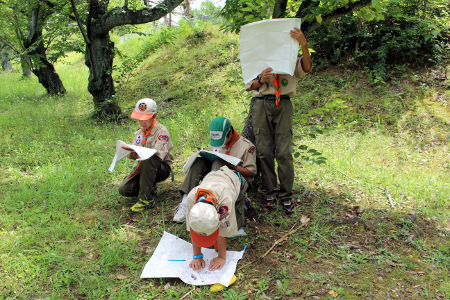 班集会(地図とコンパス) [2/3] img_9088