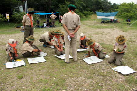隊集会(地図とコンパス) [5/5] img_9122