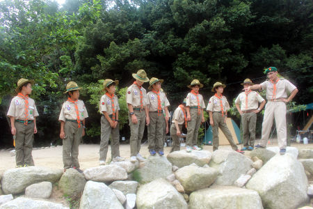 隊集会(夏季野営) [6/8] img_9266