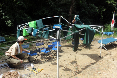 隊集会(夏季野営後片づけ) [1/3] img_9321