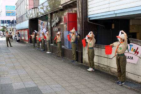 団行事(赤い羽根募金) [3/4] img_9465