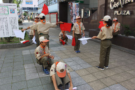 団行事(赤い羽根募金) [4/4] img_9470