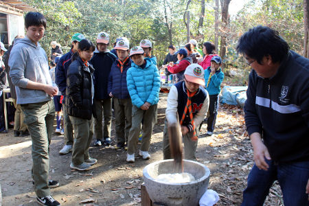 団行事(左義長・餅つき) [4/4] img_9934