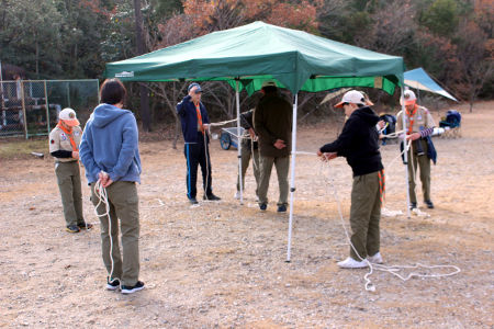 隊集会(一泊野営) [6/6] img_2102
