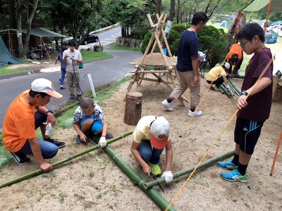 隊集会(4隊合同夏季野営) [4/8] img_1861