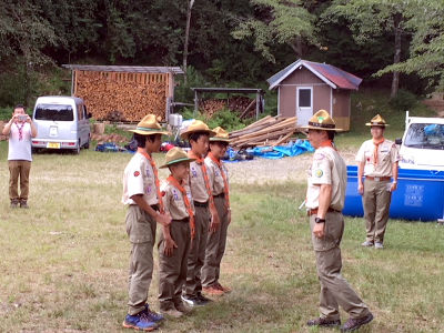 隊集会(4隊合同夏季野営) [6/8] img_1878