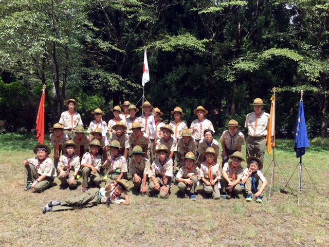 隊集会(4隊合同夏季野営) [8/8] img_1889