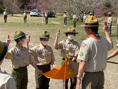 団行事(入隊・上進式) [1/1] 20220410_1