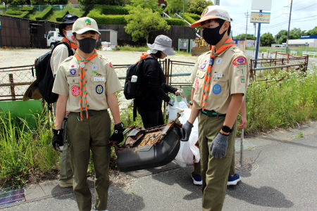 地域奉仕(ゴミゼロ運動・班会議) [3/3] img_4100