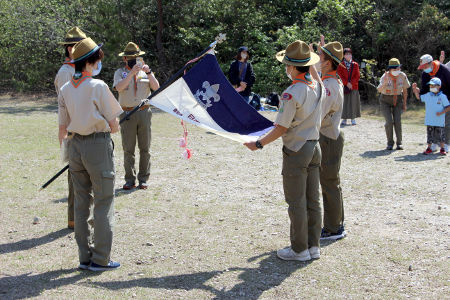 団行事(上進式)・隊集会(歓送迎会) [1/1] img_4033